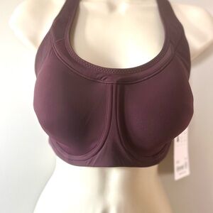 Athleta Spiced Cabernet Glory bra 34DD NWT